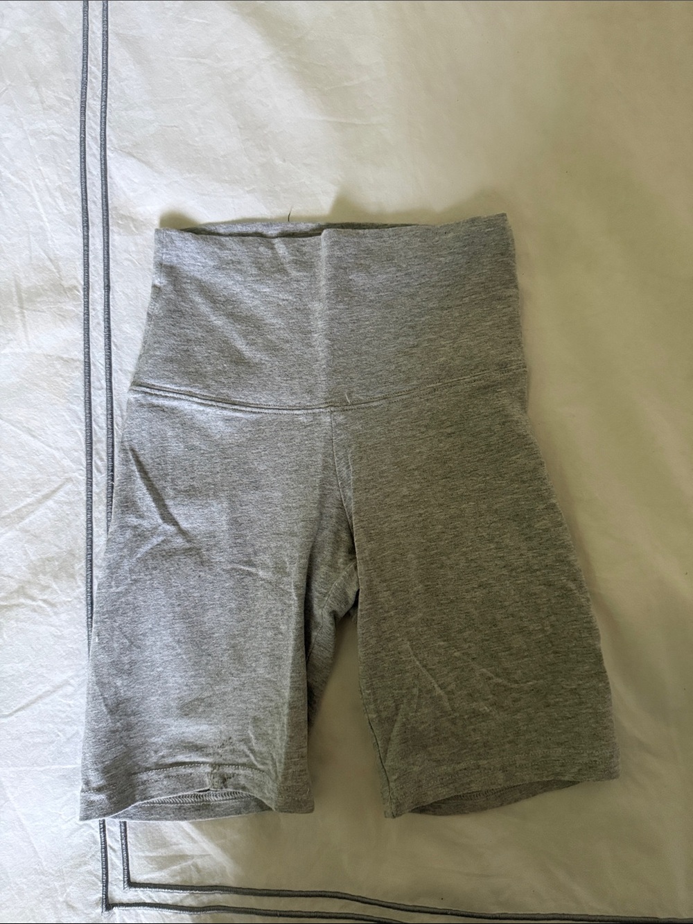 High-Waist Women's Gray Bike Shorts by TNA